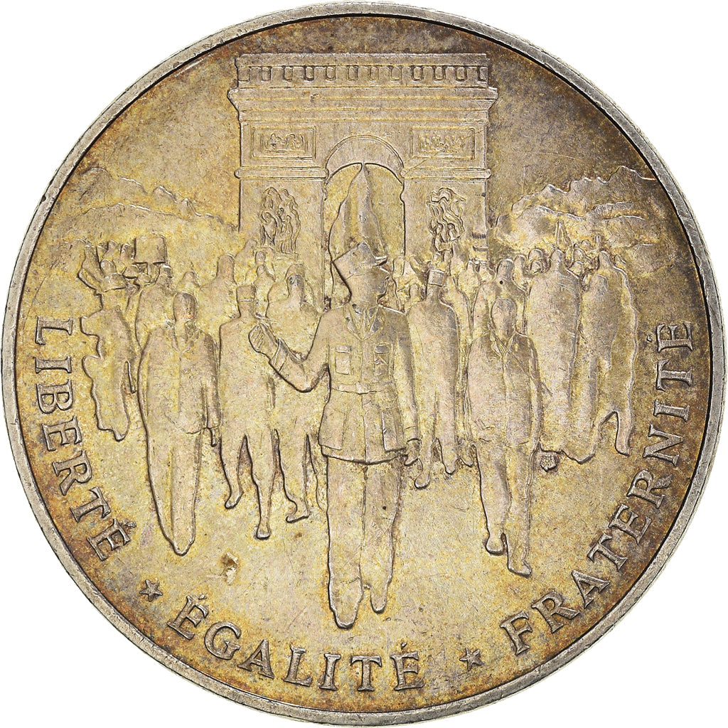 Moneta, Francia, Libération de Paris, 100 Francs, 1994, BB, Argento, KM:1045.1
