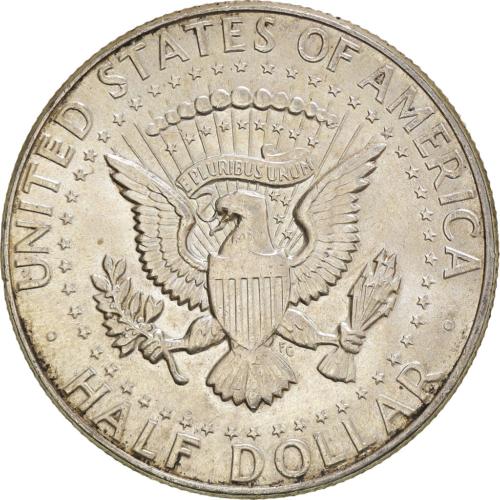 Coin, United States, Kennedy Half Dollar, Half Dollar, 1964, U.S. Mint