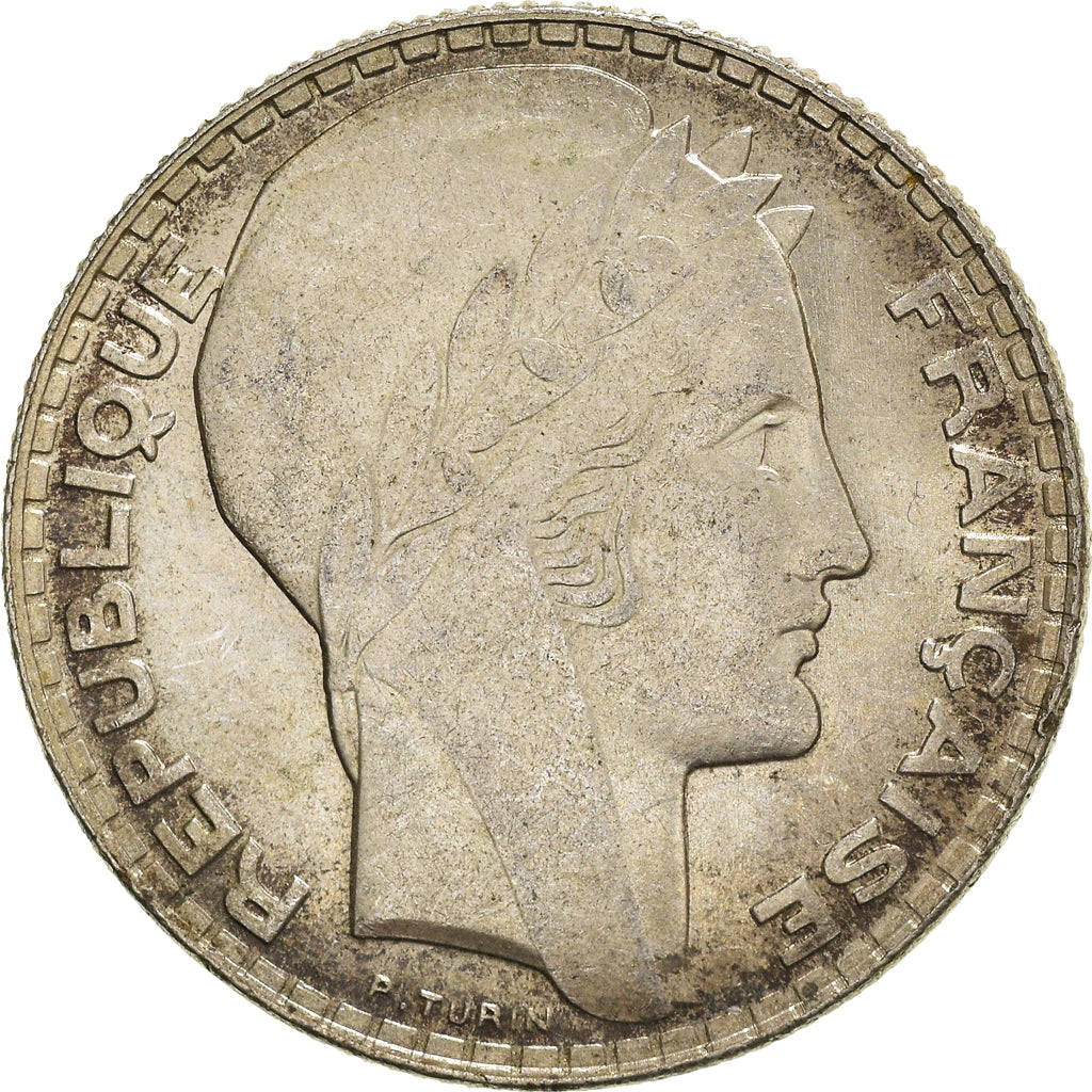 Moneta, Francia, Turin, 10 Francs, 1931, Paris, SPL-, Argento, KM:878