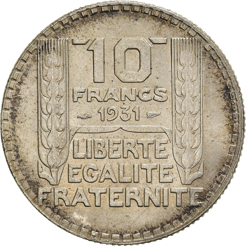 Coin, France, Turin, 10 Francs, 1931, Paris, AU(55-58), Silver, KM:878