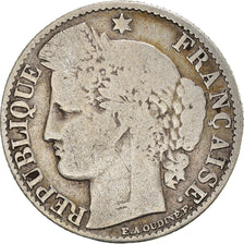 Coin, France, Cérès, 50 Centimes, 1872, Paris, VF(20-25), Silver, KM:834.1