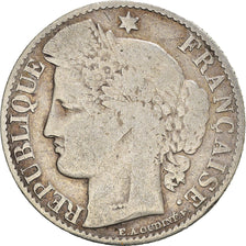 Moneta, Francia, Cérès, 50 Centimes, 1888, Paris, MB, Argento, KM:834.1