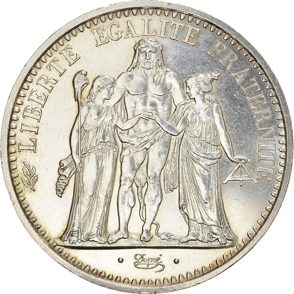 Coin, France, Hercule, 10 Francs, 1973, Paris, MS(60-62), Silver, KM:932