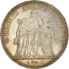 Coin, France, Hercule, 5 Francs, 1873, Paris, AU(50-53), Silver, KM:820.1