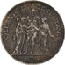 Coin, France, Hercule, 5 Francs, 1875, Paris, VF(30-35), Silver, KM:820.1