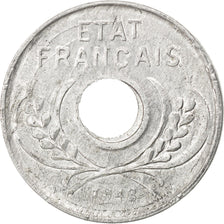 Moneda, Indochina francesa, 5 Cents, 1943, Paris, EBC, Aluminio, KM:27