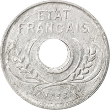 Coin, French Indochina, 5 Cents, 1943, Paris, AU(55-58), Aluminum, KM:27