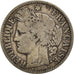 Coin, France, Cérès, 2 Francs, 1872, Bordeaux, VF(20-25), Silver, KM:817.2
