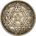 Coin, Morocco, Mohammed V, 100 Francs, 1953, Paris, EF(40-45), Silver, KM:52