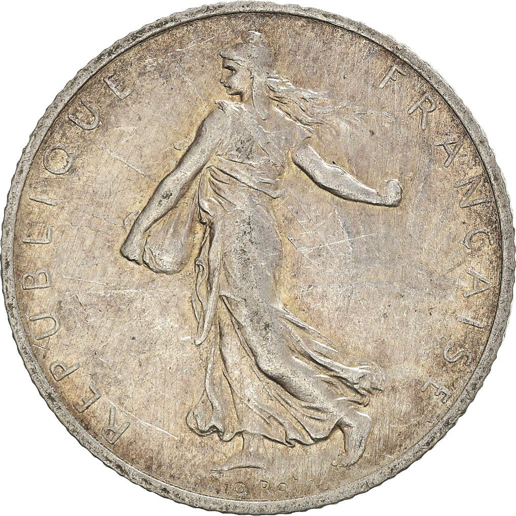 Moneta, Francia, Semeuse, Franc, 1899, Paris, BB, Argento, KM:844.1, Gadoury:467