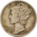 Coin, United States, Mercury Dime, Dime, 1945, U.S. Mint, Denver, VF(30-35)