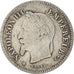 Coin, France, Napoleon III, 20 Centimes, 1867, Strasbourg, VF(30-35), Silver