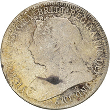 Moneda, Gran Bretaña, Victoria, Shilling, 1899, BC, Plata, KM:780