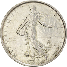 Coin, France, Semeuse, 5 Francs, 1968, Paris, AU(50-53), Silver, KM:926