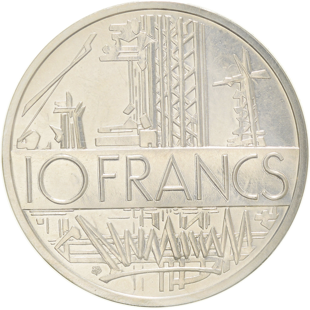 Coin, France, Mathieu, 10 Francs, 1976, Piéfort, MS(65-70), Silver, KM:P561