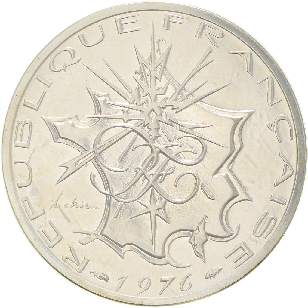 Coin, France, Mathieu, 10 Francs, 1976, Piéfort, MS(65-70), Silver, KM:P561