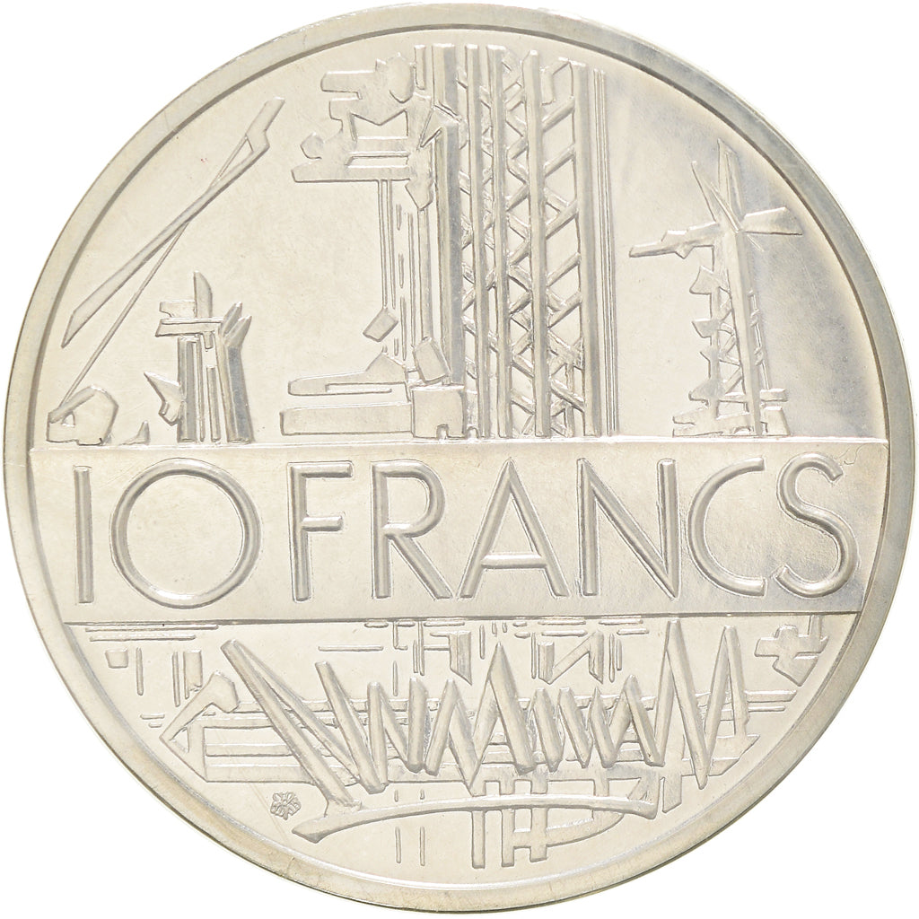 Coin, France, Mathieu, 10 Francs, 1976, Piéfort, MS(65-70), Silver, KM:P561