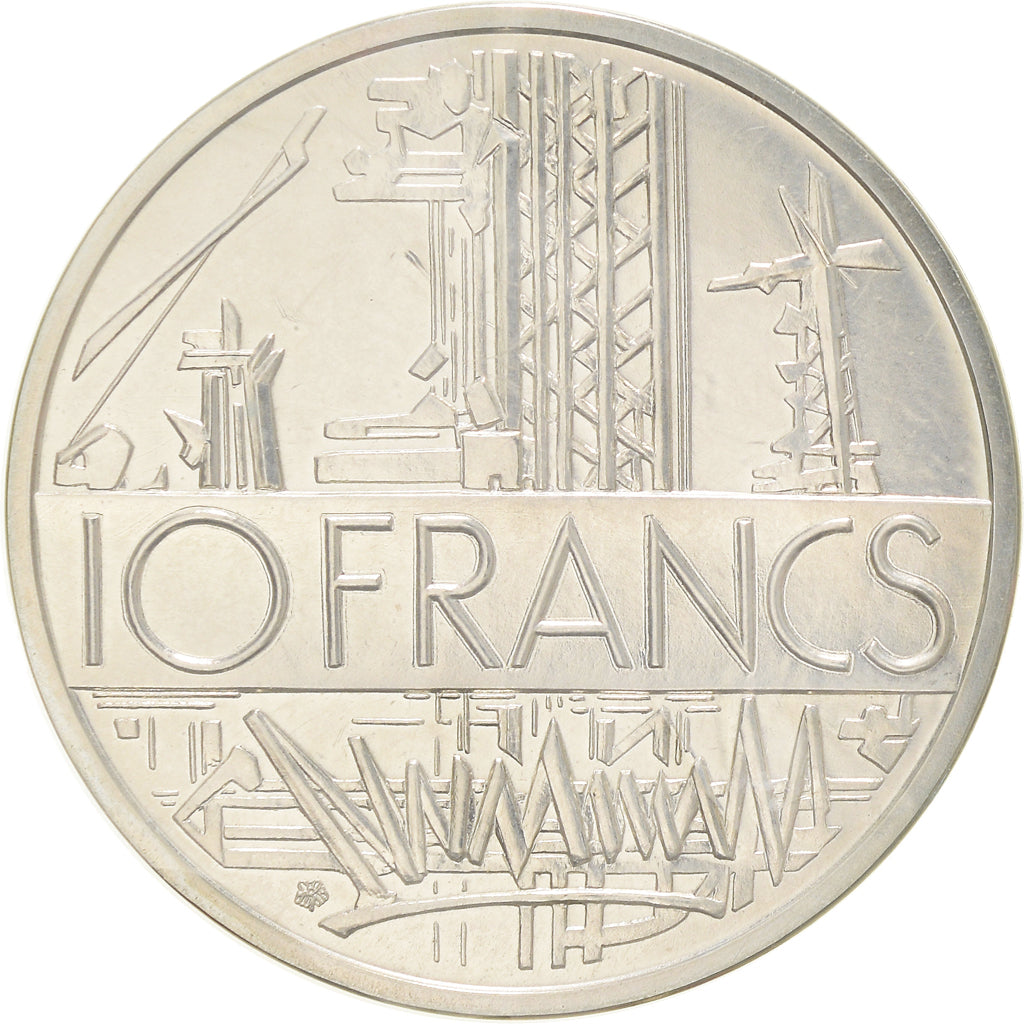 Coin, France, Mathieu, 10 Francs, 1976, Piéfort, MS(65-70), Silver, KM:P561