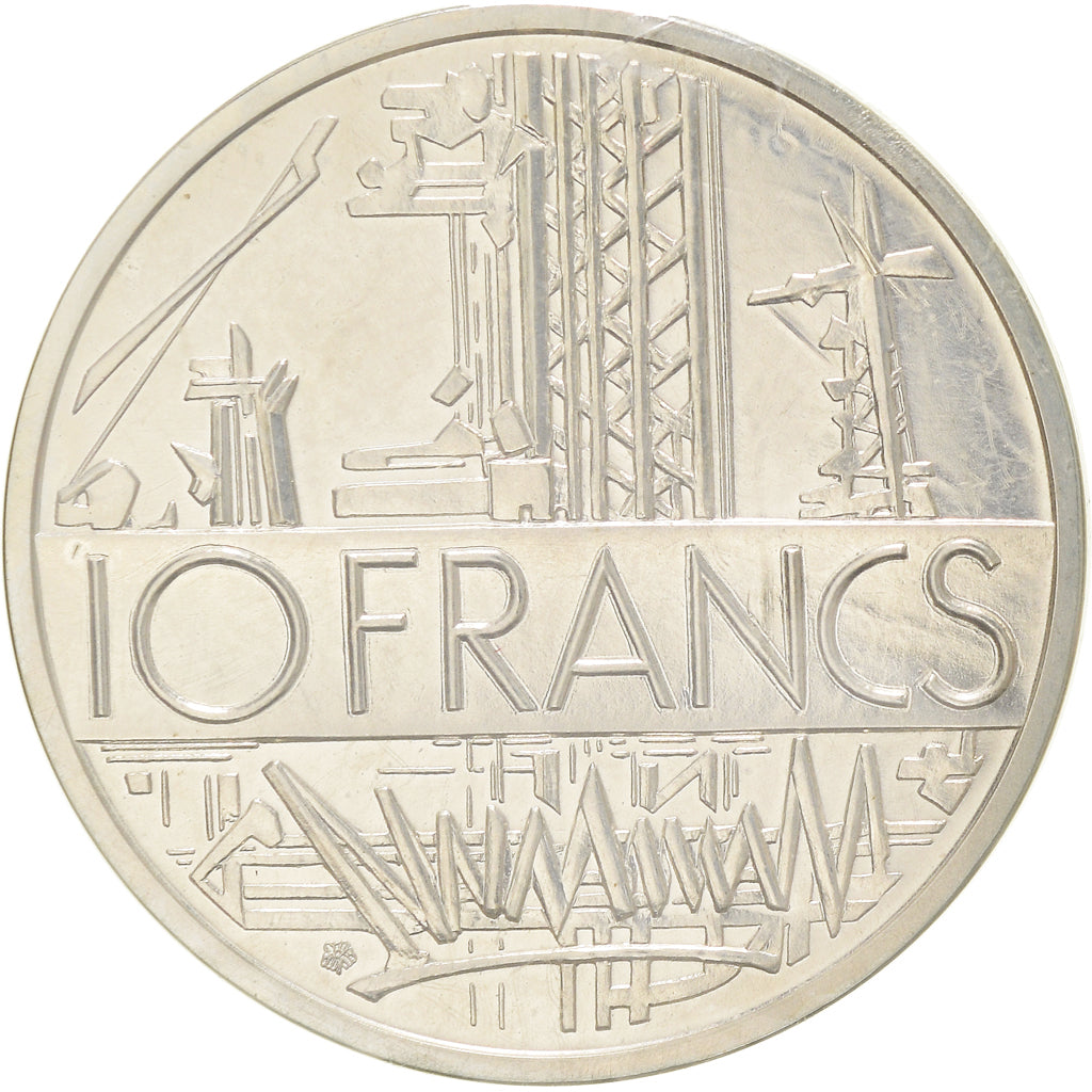 Coin, France, Mathieu, 10 Francs, 1976, Piéfort, MS(65-70), Silver, KM:P561