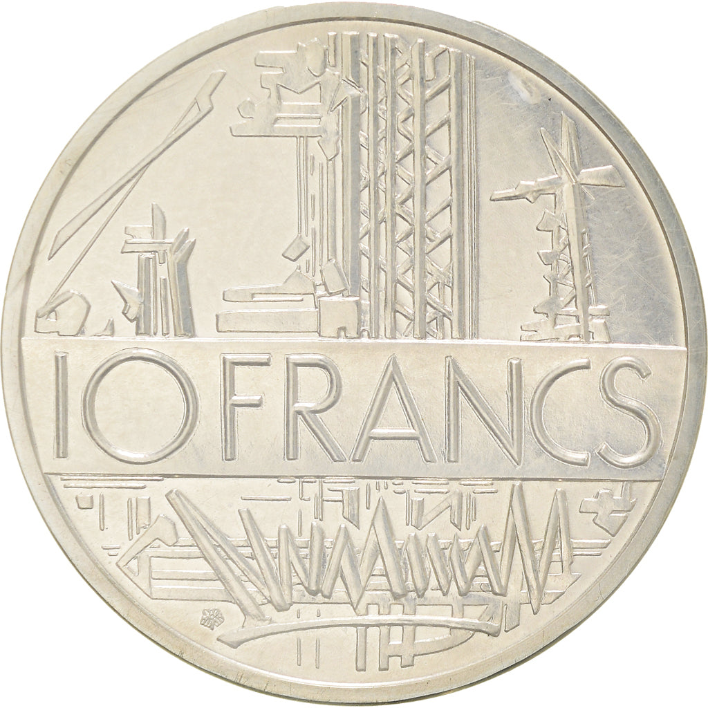 Coin, France, Mathieu, 10 Francs, 1976, Piéfort, MS(65-70), Silver, KM:P561
