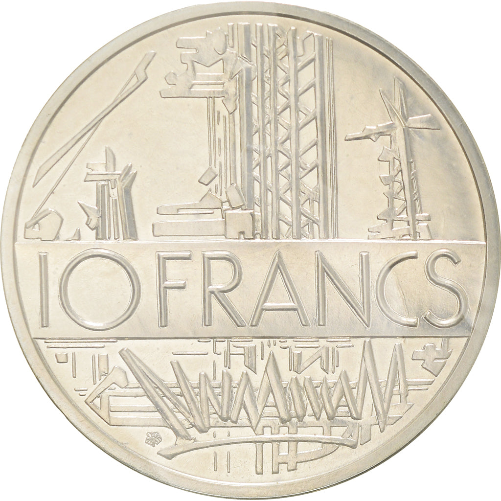 Coin, France, Mathieu, 10 Francs, 1976, Piéfort, MS(65-70), Silver, KM:P561