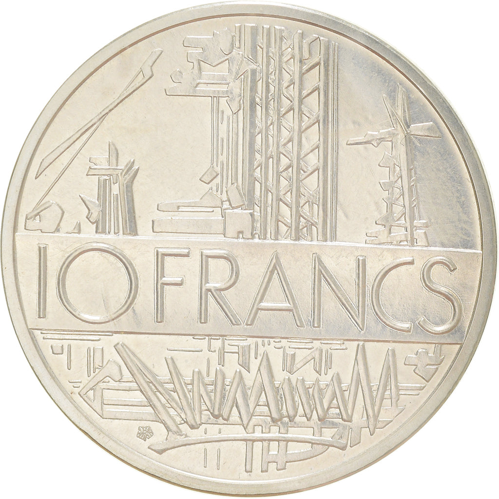 Coin, France, Mathieu, 10 Francs, 1976, Piéfort, MS(65-70), Silver, KM:P561