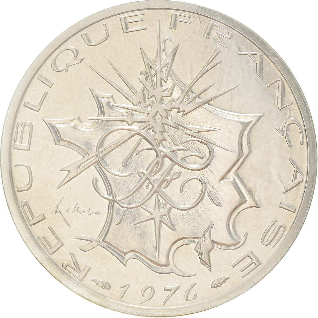 Coin, France, Mathieu, 10 Francs, 1976, Piéfort, MS(65-70), Silver, KM:P561