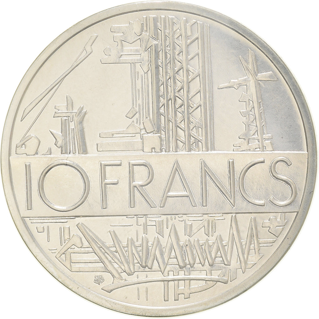 Coin, France, Mathieu, 10 Francs, 1976, Piéfort, MS(65-70), Silver, KM:P561