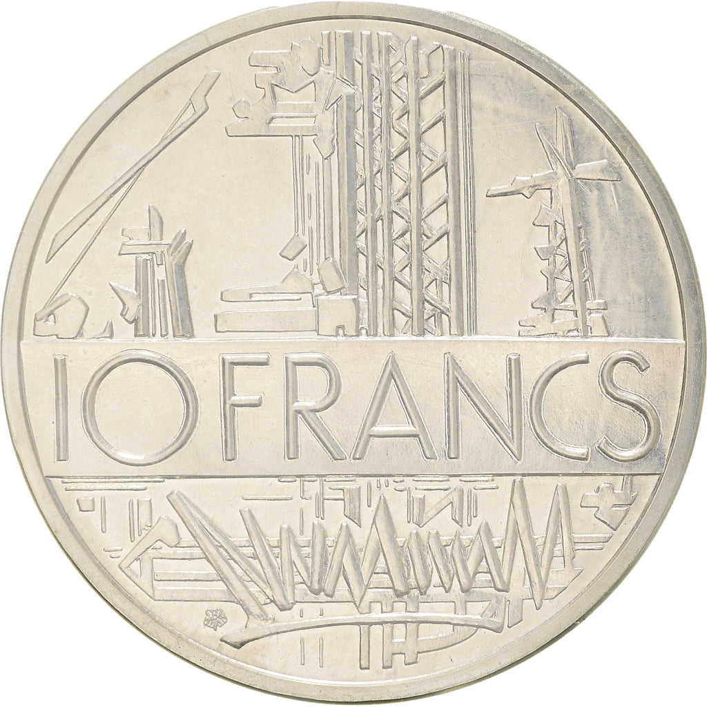 Coin, France, Mathieu, 10 Francs, 1976, Piéfort, MS(65-70), Silver, KM:P561