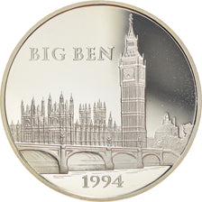 Coin, France, 100 Francs-15 Ecus, 1994, Paris, Big Ben, MS(65-70), Silver