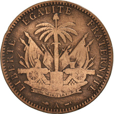 Moneta, Haiti, Centime, 1894, EF(40-45), Brązowy, KM:48