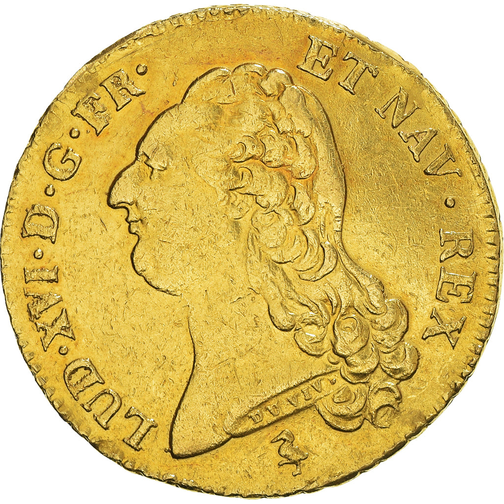 Coin, France, Louis XVI, 2 Louis D'or, 1786, Paris, EF(40-45), Gold, KM:592.1