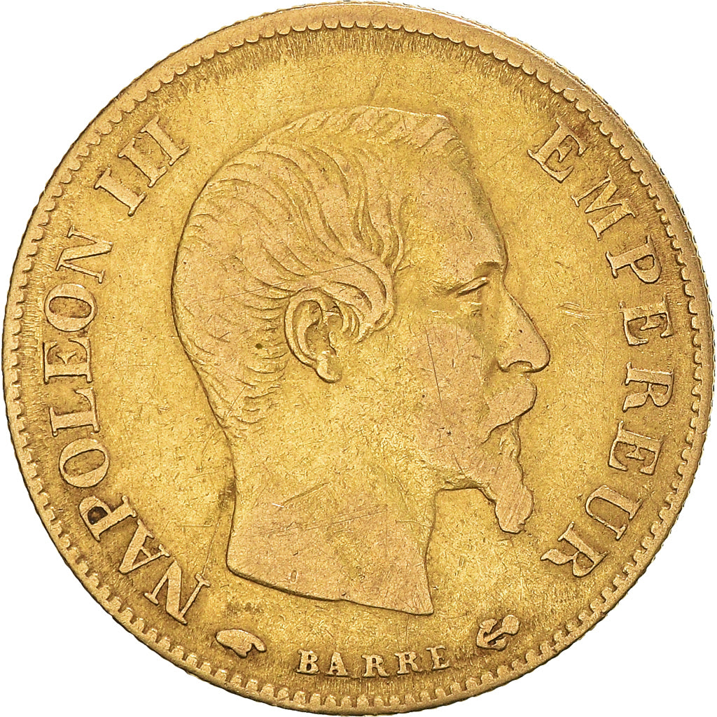 Monnaie, France, Napoleon III, 10 Francs, 1859, Paris, TB+, Or, Gadoury:1014