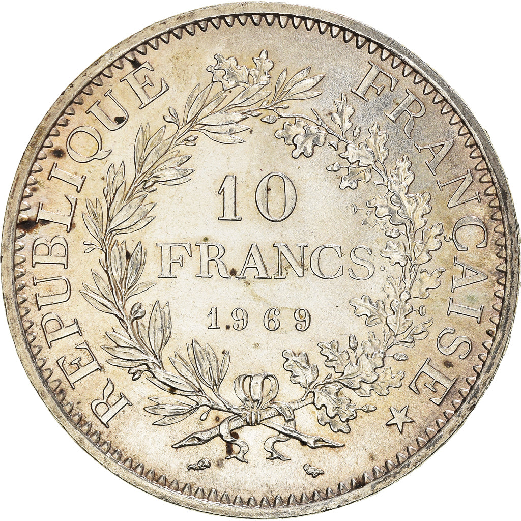 Monnaie, France, Hercule, 10 Francs, 1969, Paris, SUP, Argent, Gadoury:813