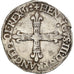 Coin, France, 1/4 Ecu, 1582, Nantes, VF(30-35), Silver, Sombart:4662