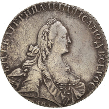 Münze, Russland, Catherine II, Rouble, 1768, Saint-Petersburg, SS, Silber