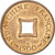 Moneda, Indochina francesa, 2 Sapeque, 1900, Paris, EBC, Bronce, KM:6