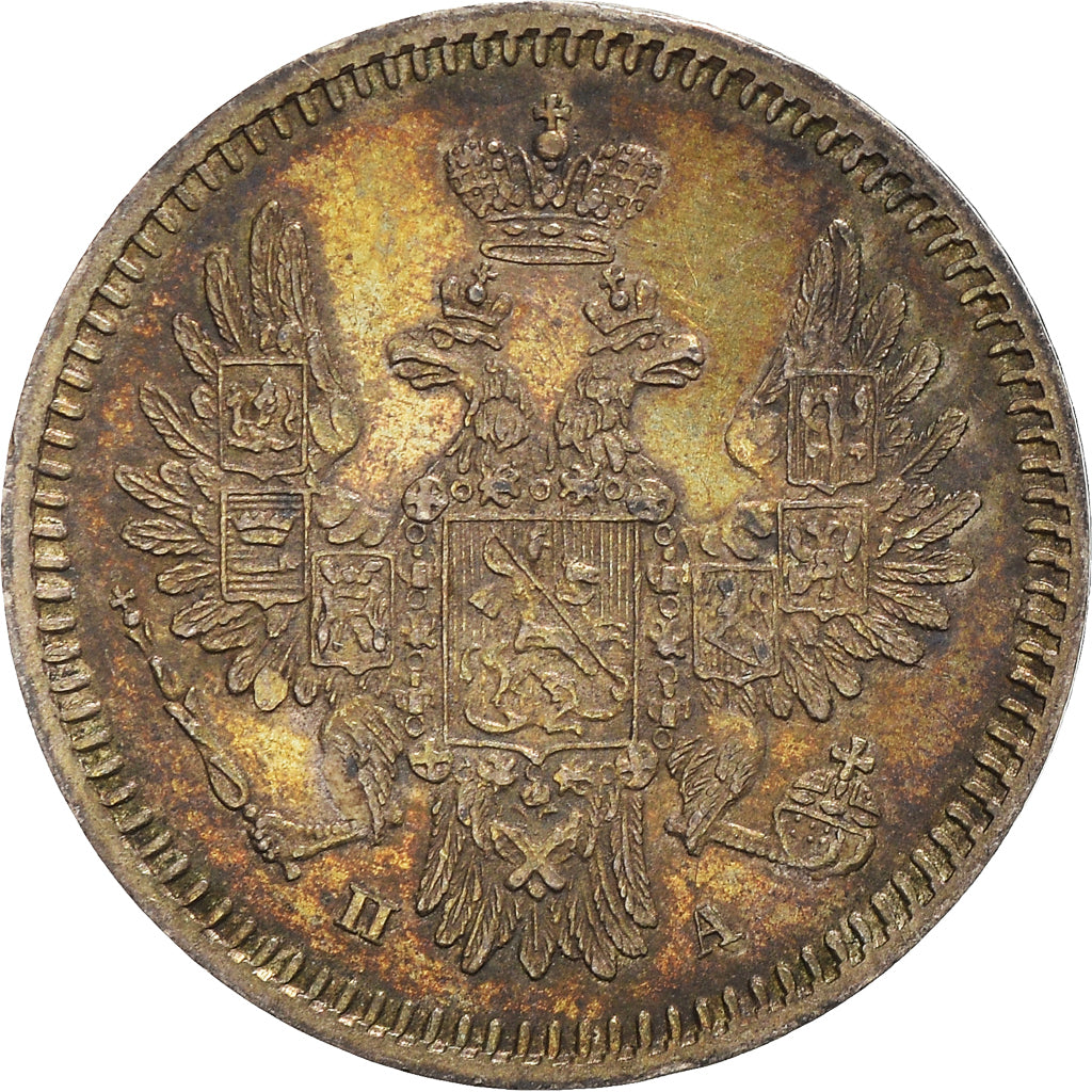 Münze, Russland, Nicholas I, 5 Kopeks, 1850, Saint-Petersburg, VZ+, Silber