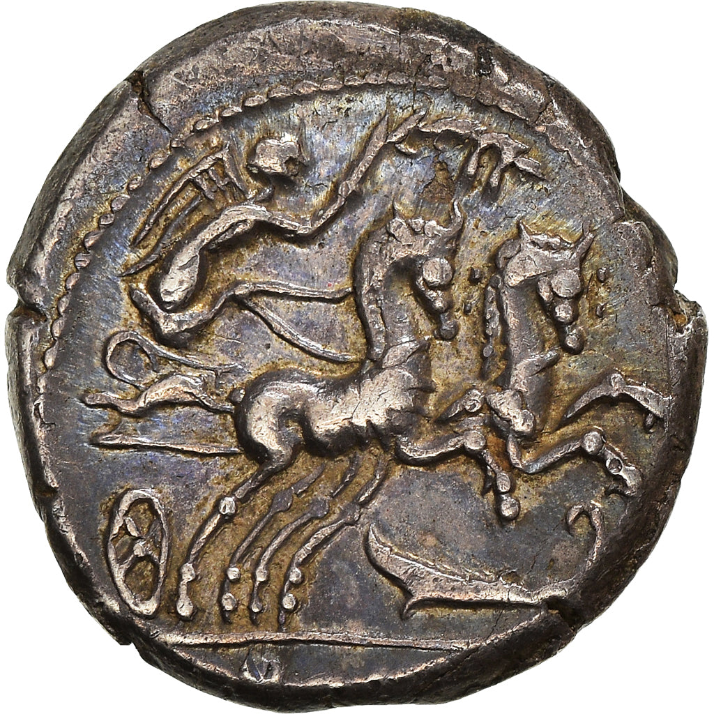 Münze, Cipia, Denarius, Rome, VZ, Silber, Crawford:289/1