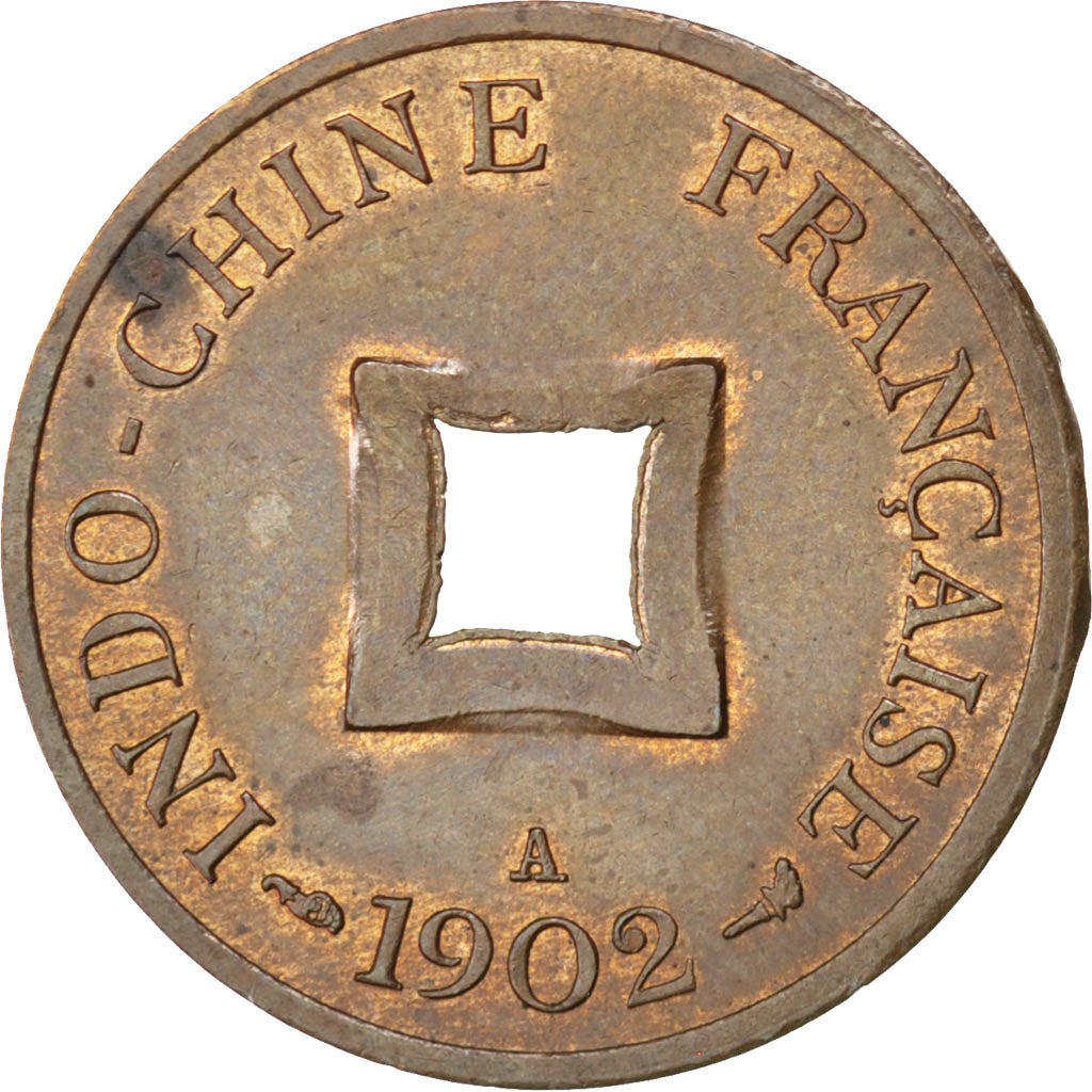Indochine, Sapèque 1902 A, KM 6
