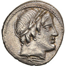 Coin, Anonymous, Denarius, 85 BC, Roma, AU(50-53), Silver, Babelon:226