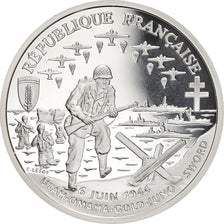 Moneta, Francia, Normandy Invasion, Franc, 1993, Proof, FDC, Argento, KM:1014