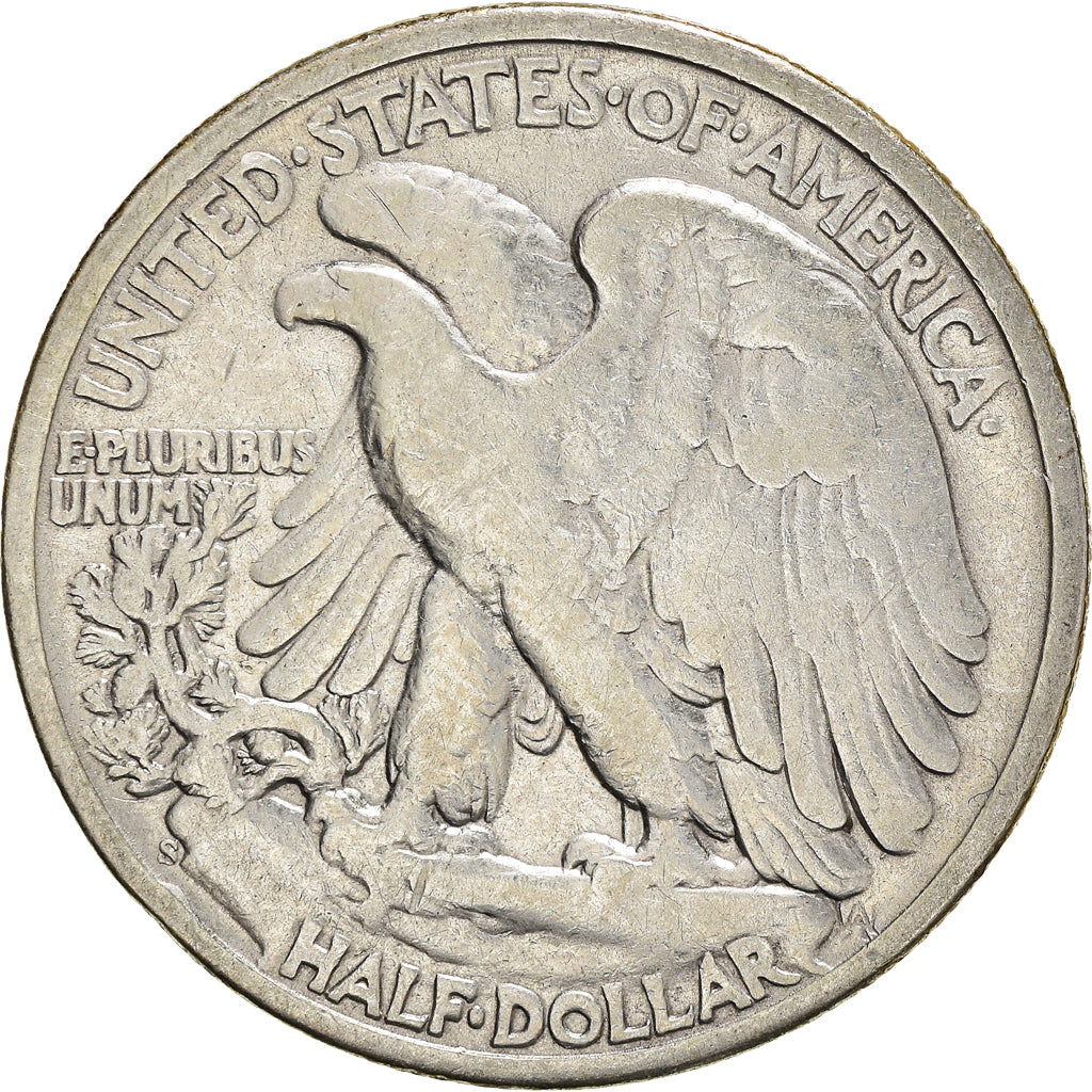 Coin, United States, Walking Liberty Half Dollar, 1944, U.S. Mint, San