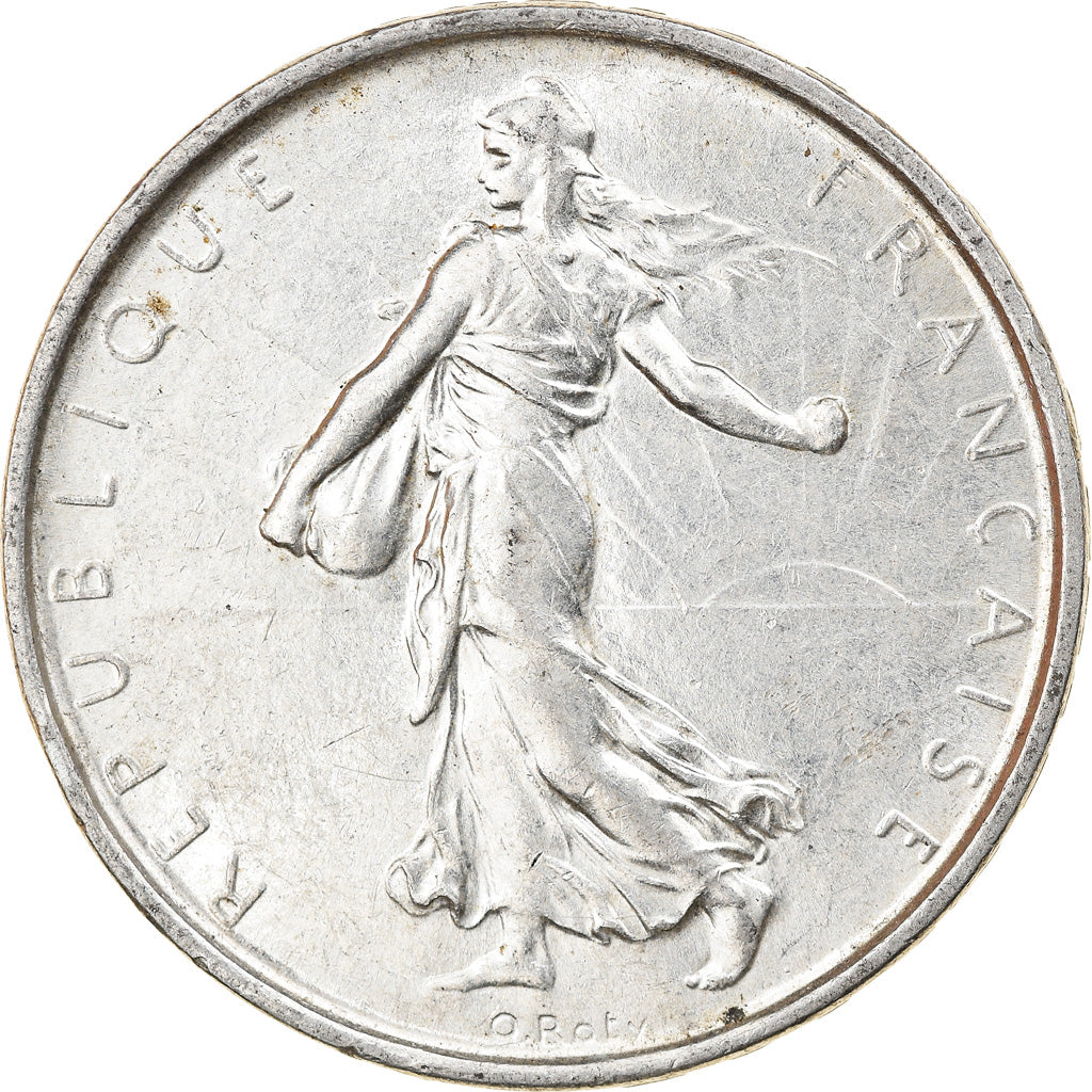 Coin, France, Semeuse, 5 Francs, 1964, Paris, AU(55-58), Silver, KM:926
