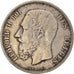 Coin, Belgium, Leopold II, 5 Francs, 5 Frank, 1872, VF(30-35), Silver, KM:24