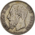 Moneta, Belgio, Leopold II, 5 Francs, 5 Frank, 1874, MB+, Argento, KM:24