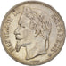 Coin, France, Napoleon III, 5 Francs, 1868, Strasbourg, EF(40-45), Silver