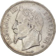 Coin, France, Napoleon III, 5 Francs, 1869, Strasbourg, VF(30-35), Silver