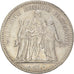 Moeda, França, Hercule, 5 Francs, 1848, Paris, VF(30-35), Prata, KM:756.1