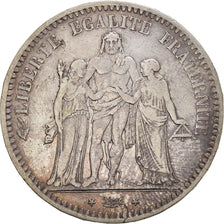 Münze, Frankreich, Hercule, 5 Francs, 1848, Paris, SS, Silber, KM:756.1
